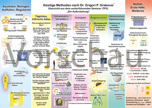 Poster TP2 - Übersicht Grabovoi-TP2-Seminar